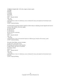 Economics Chapter 14 Simple Deposit Multiplier Recurring learning
