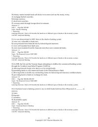 Economics Chapter 14 A central bank can help stop a bank panic by