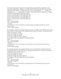 Economics Chapter 18 The price of domestic goods in terms of foreign