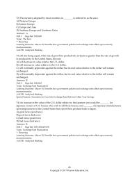 Economics Chapter 19 Describe How Government Policies And Exchange Rates