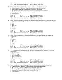 Management Chapter 1 Barrys Job That Has Really Enjoyed The