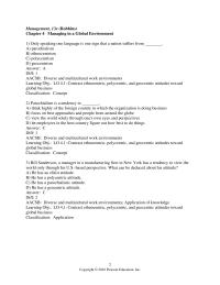 Management Chapter 4 Concept 30 The Forerunner The Organization For Economic