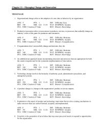 Management Chapter 11 Confrontation, authoritarianism, and disciplined exploration