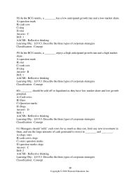 Management Chapter 9 This demonstrates A The Threat New Entrants The