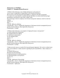 Management Chapter 12 Hrm Challenge For Managers Ensuring That Their