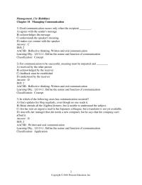 Management Chapter 14 Reflective Thinking Written And Oral