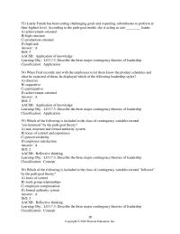 Management Chapter 17 The least-preferred coworker questionnaire measures&nbsp;