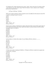Chemistry Chapter 4 What is the molarity of methanol, if 150.0 mL is dissolved&nbsp;