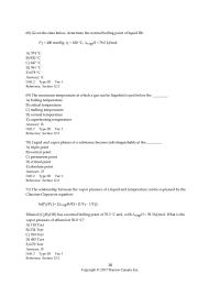 Chemistry Chapter 12 A 0.90 g sample of liquid water was introduced into&nbsp;
