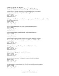 Chemistry Chapter 13 Negative And S Positive Iv Both Enthalpy