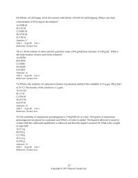 Chemistry Chapter 14 If a solution containing 4 mols of&nbsp;