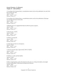 Chemistry Chapter 16 According to the Arrhenius theory, a neutralization reaction&nbsp;