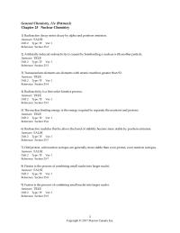 Chemistry Chapter 25 Which of the following statements concerning alpha decay is INCORRECT?
