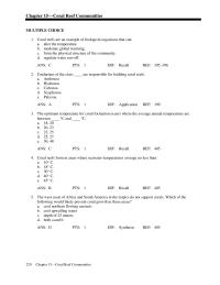 Biology & Life Sciences Chapter 15 the use of a color pattern of coral fish with the most