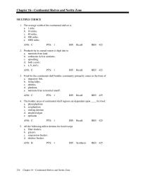 Biology & Life Sciences Chapter 16 damage kelp by burrowing into holdfast