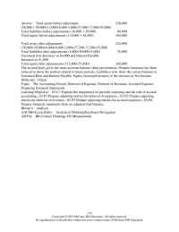 Accounting Chapter 3 Using the selected information given below for Luk Company