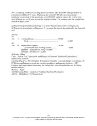 Accounting Chapter 8 The equipment was totally destroyed in a fire and the insurance company