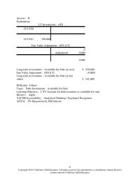 Accounting Appendix C Debit Cash 39000 Debit Loss Sale Stock