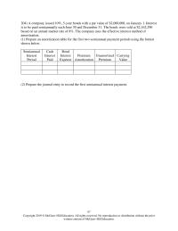 Accounting Chapter 10&nbsp;A company holds $150,000 par value of bonds with