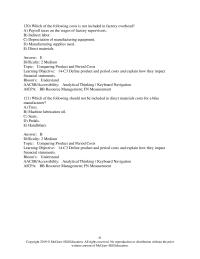 Accounting Chapter 14 General, selling, and administrative costs.