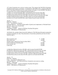 Accounting Chapter 16 That Were Started And Completed