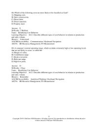 Chapter 18 During Its Most Recent Fiscal Year Dover Inc
