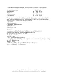Accounting Chapter 19 Pact Company Had Net Income