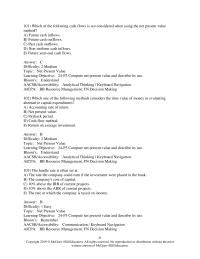 Accounting Chapter 24 Company Considering The Purchase New