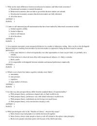 Economics Chapter 17 Limited Cognitive Ability Preventing People From Being