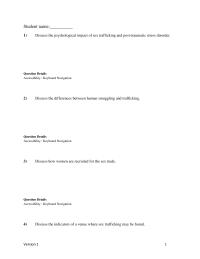 Criminal Law Chapter 12 It prohibits the transportation of individuals across