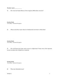 Criminal Law Chapter 21 In the context of counterterrorism intelligence structures