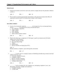 Management Chapter 3 The First Step Managers