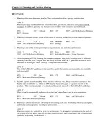 Management Chapter 5 1 Management by objectives (MBO) is so successful because it allows&nbsp;