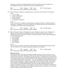 Management Chapter 13 3 Moderate Ref 558 key Motivation Concepts Individual Dynamic stop&nbsp;