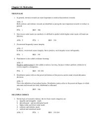 Management Chapter 13 According The Expectancy Theory