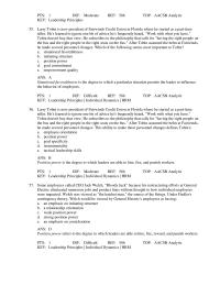 Management Chapter 14 2 Which The Following One The Steps