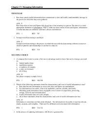 Management Chapter 17 Which of the following statements about knowledge is true?
