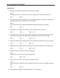 Management All Chapters The Vertical And Horizontal Configuration