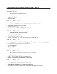 Marketing Chapter 10 Continuing Contact Leads That Not Meet Qualifying