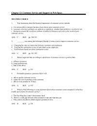 Marketing Chapter 13 Customer service has improved in recent years because