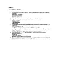 Business Communication Chapter 8 Which These Elaboration Likelihood Model Processes Best