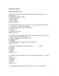 Art History Chapter 1 Hall Bulls 18 The Stick Man The