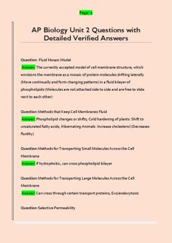 Passage Of Substances Across Them Question:membrane