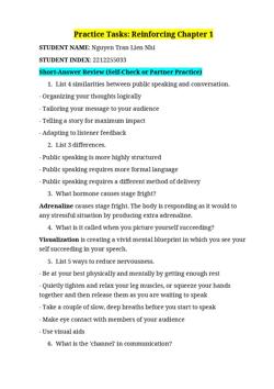 Public Speakers May Use One Or More Of Several