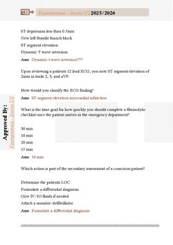 How would you classify the ECG finding?