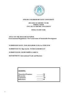 Environmental Regulations: The Cornerstone of Sustainable Development
