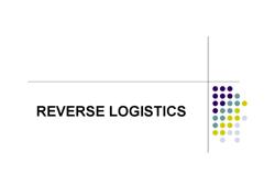 Reverse Logistics