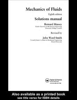 Mechanicsoffluids Eighthedition Solutionsmanual