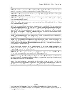Chapter 11flow Over Bodies: Drag And Lift 11 82a