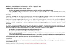 Kriteria Criteria 1 2 3 4 Doelwitte Aims Die